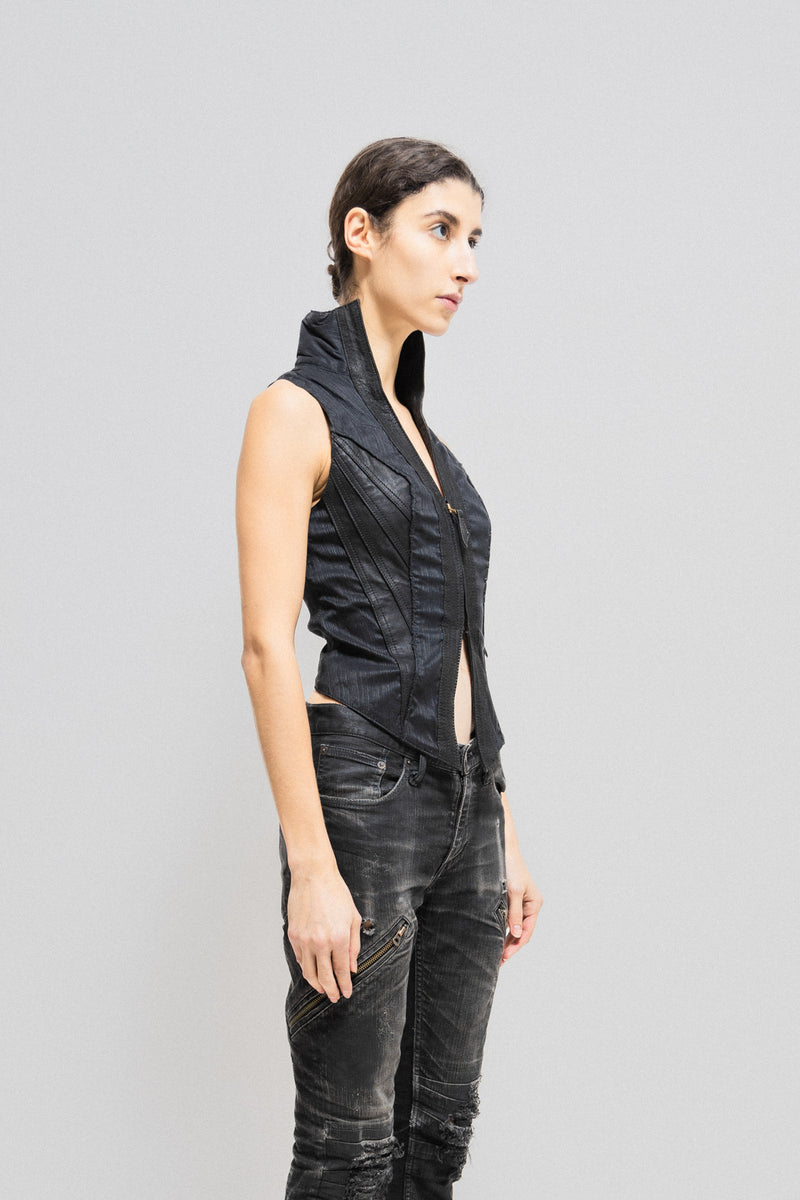 14th Addiction - 【美品 名作】14th Addiction「NATIVE VEST」レザーベスト 9235-Top_1200x1200.jpg?v=