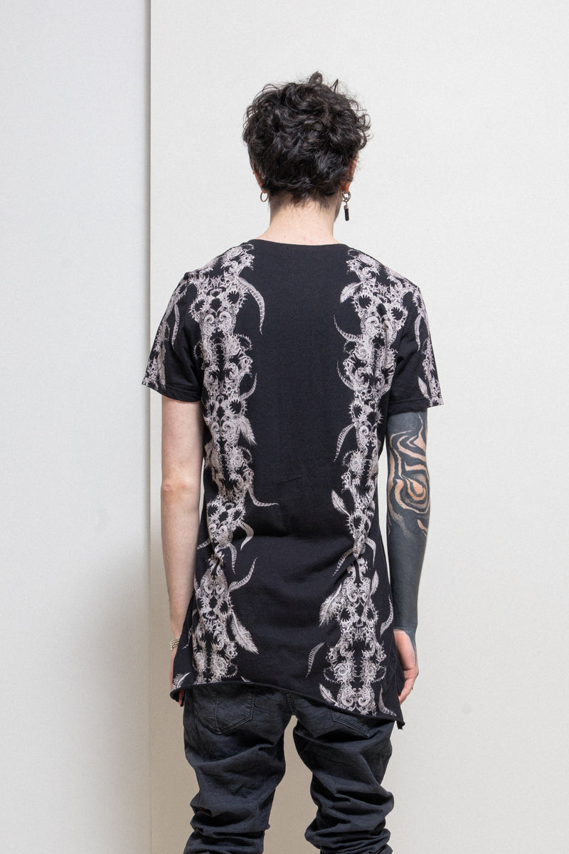 kmrii × soar magnolia long cutsew KMRII - Magnolia pattern cotton tee – L'OBSCUR