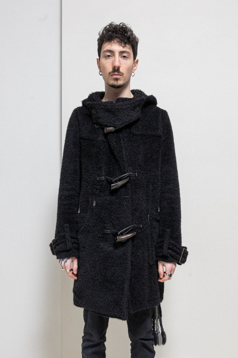 LGB ダッフルコート Duffle coat/m hyde yasu L.G.B - Alpaca wool fuzzy duffle coat – L'OBSCUR