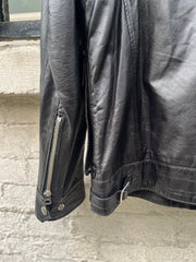 (New Arrival) UNDERCOVER - SS07 « Purple » Lightweight cow leather jacket with zippers and pocket details