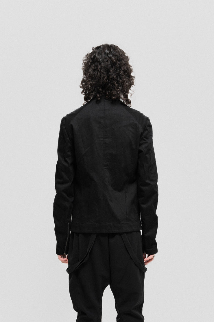 JULIUS - SS15 "PRISM" Cotton jacket with a double zipper closure