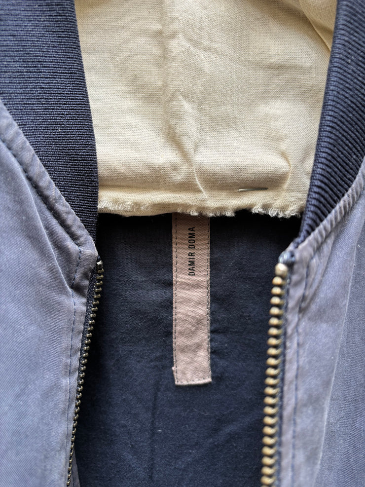 (New Arrival) DAMIR DOMA - Faded cotton bomber jacket