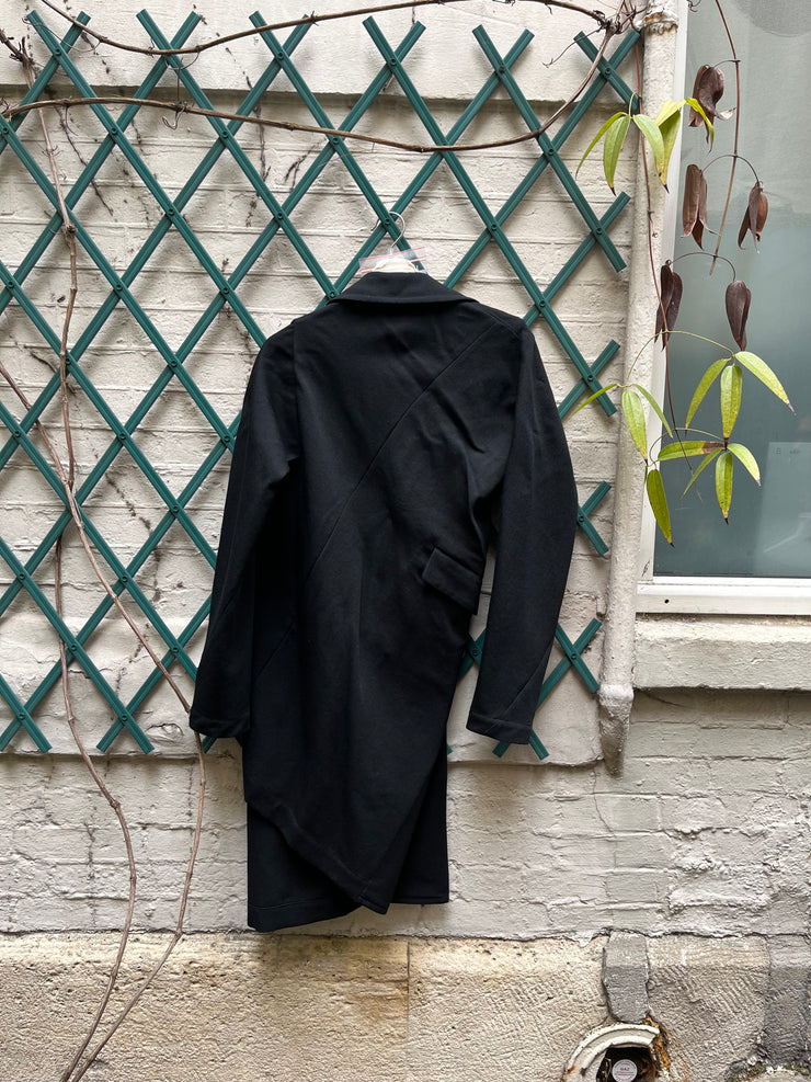 (New Arrival) COMME DES GARÇONS - FW02 Double breasted twisted wool coat