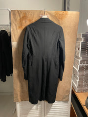 (Pre Sale) SANDRINE PHILIPPE - Wrinkled long coat with a back tail