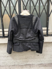 (New Arrival) UNDERCOVER - FW09 "Earmuff Maniac" Thermotron insulated wool jacket with pocket thermometer (runway)