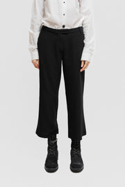 ANN DEMEULEMEESTER - Lightweight wide wool pants (late 90's)