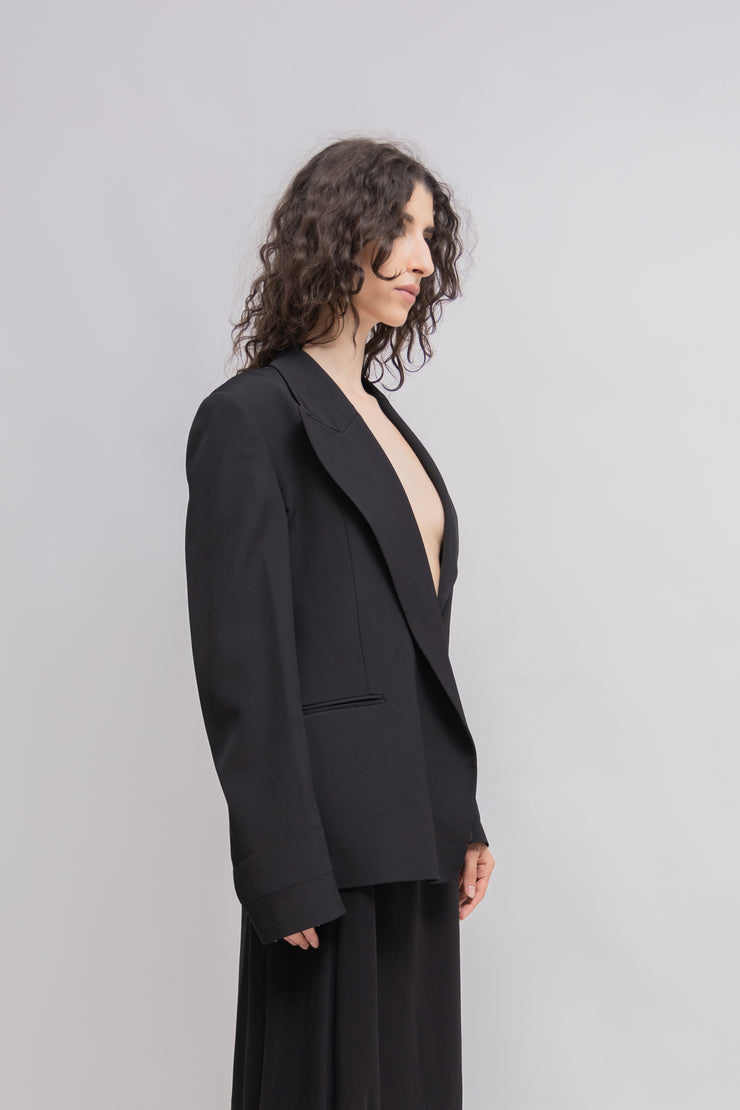 MAISON MARTIN MARGIELA - FW09 Asymmetrical tailored jacket