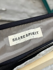 (Pre Sale) SHARE SPIRIT - Sheer silk skirt with longer sides