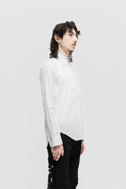 TAKAHIRO MIYASHITA THE SOLOIST - FW18 Cotton shirt with a front slit