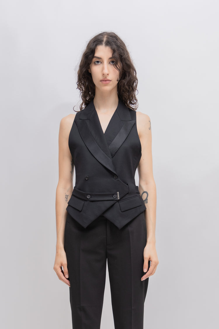 Alexander McQueen ワンピース(M) Alexander McQueen A/W 2010 'Angels & Demons' Winged-Skull