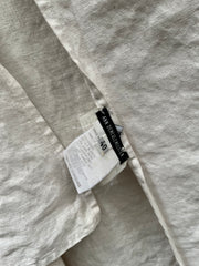 (New Arrival) ANN DEMEULEMEESTER - SS99 Painted linen wrap up skirt