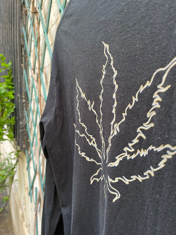 (New Arrival) LUCIEN PELLAT-FINET - Leaf cotton longsleeve