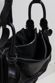 A.F VANDEVORST - Horse bit leather bag