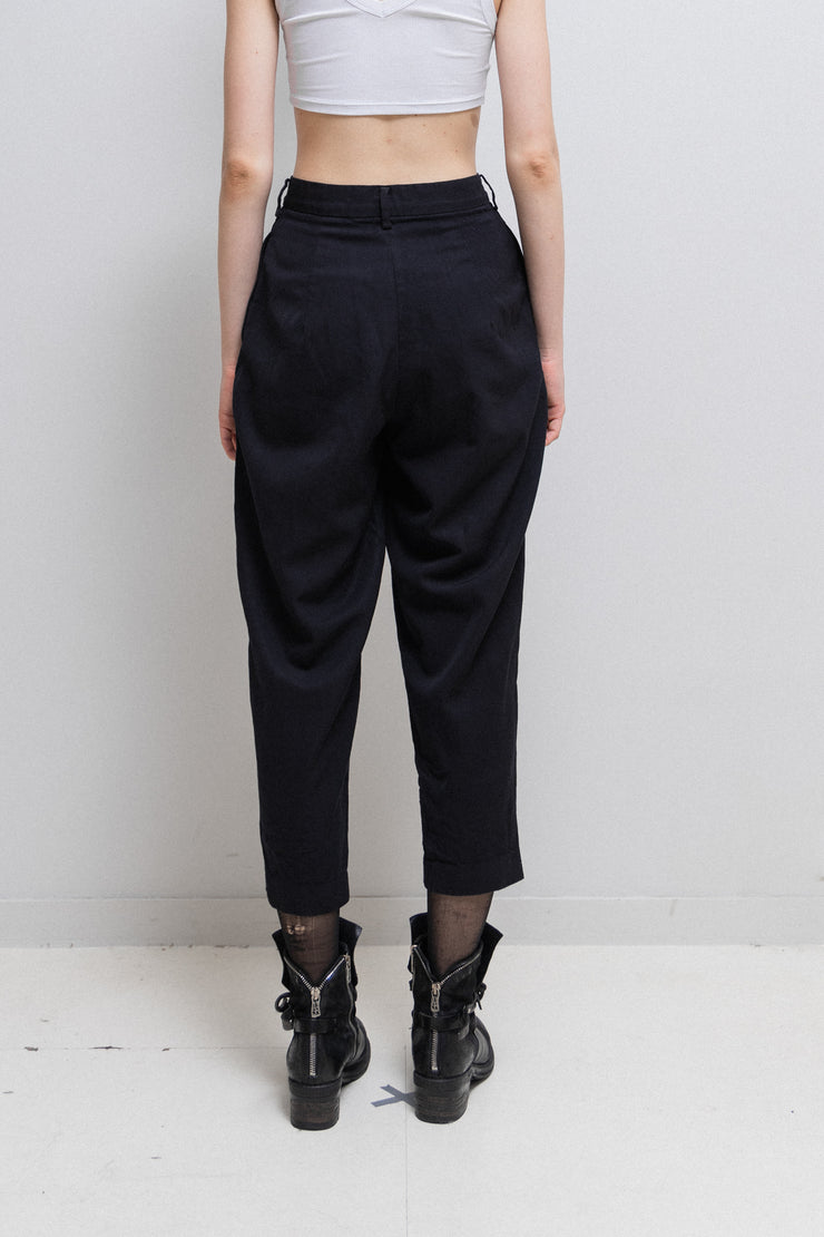 YOHJI YAMAMOTO - Tapered wool pants (1980&