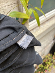 (New Arrival) RICK OWENS DRKSHDW - 2007 Washed denim jacket with rounded panels and sleeve slits
