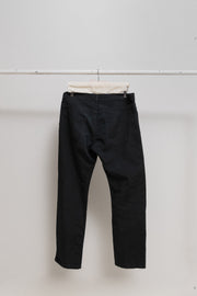 RICK OWENS - FW07 "EXPLODER" Straight cotton pants with inseam darts