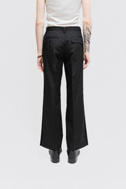 UNDERCOVER - FW19 "A Clockwork Orange" Double sided wool and velvet pants (runway)