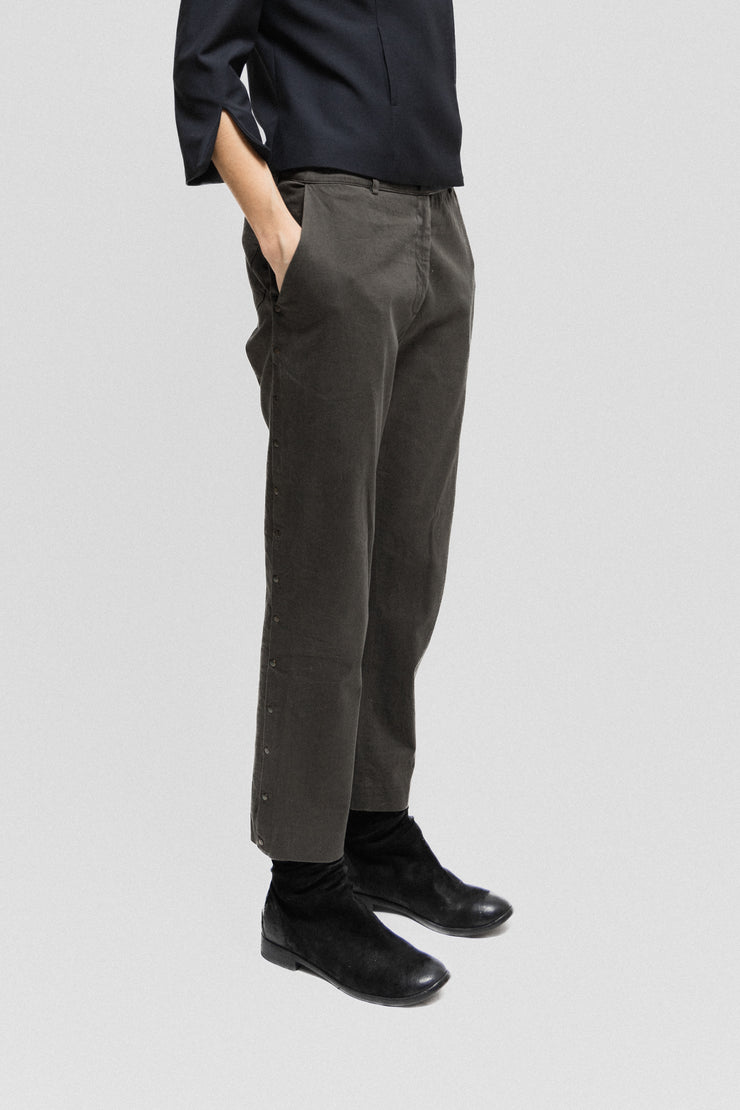 A.F VANDEVORST - Cotton pants with stud details