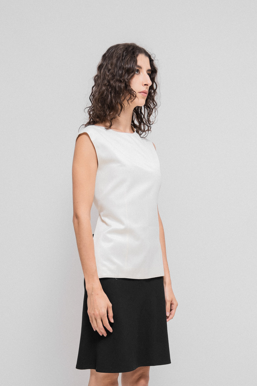 ANN DEMEULEMEESTER - SS96 Open back top (runway) – L'OBSCUR