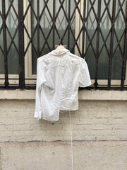 (New Arrival) A.F VANDEVORST - SS99 One sleeve button up blouse with straps
