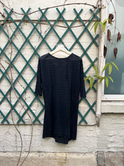(New Arrival) BORIS BIDJAN SABERI - See-through striped t shirt