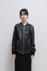 RICK OWENS - SS11 "ANTHEM" Lamb leather rider jacket