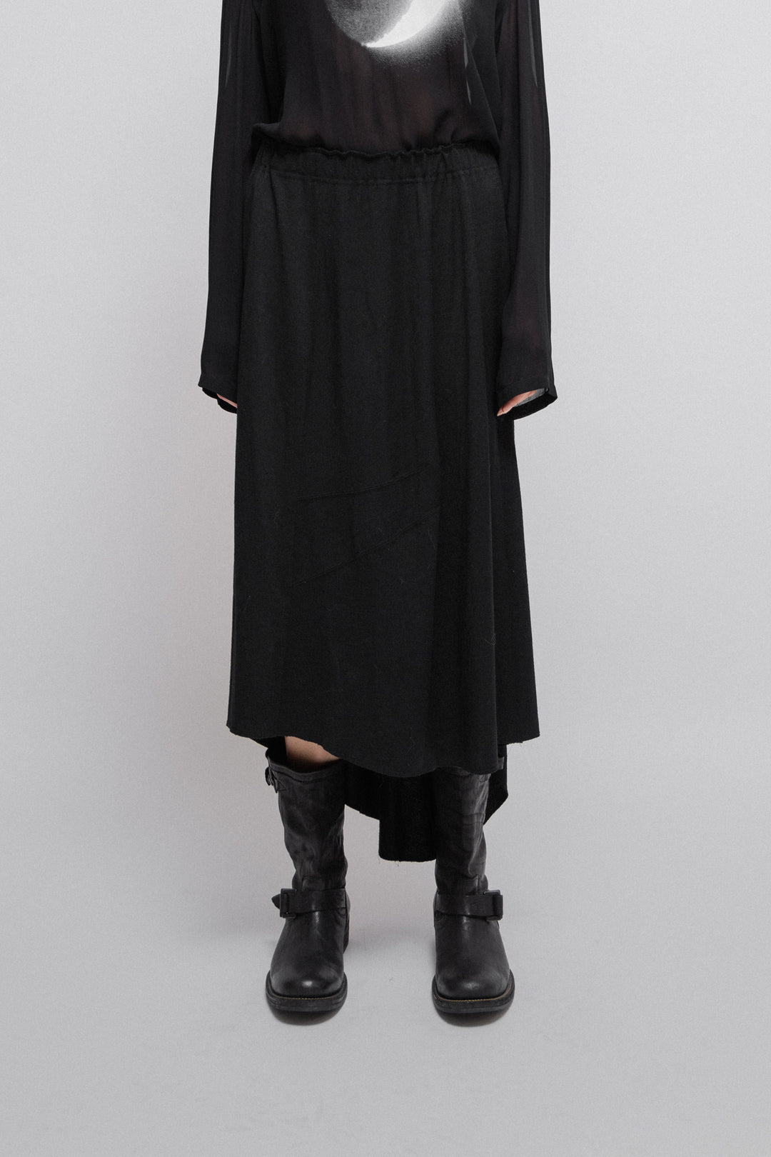 L'Appartement Wool Asymmetry スカート L'Appartement Wool Asymmetry Skirt
