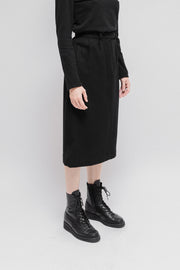 YOHJI YAMAMOTO Y'S - High waisted wool skirt (80's)