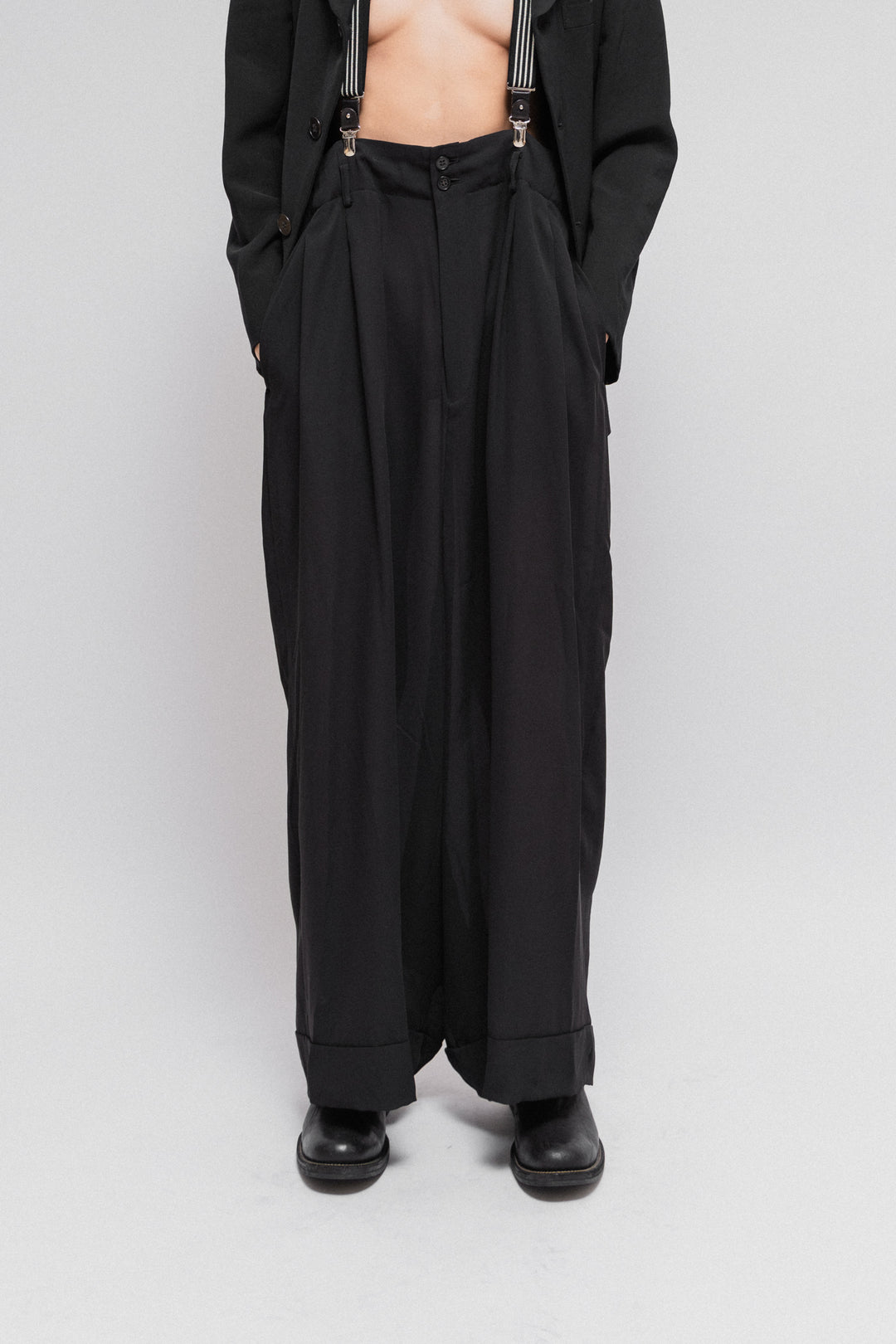 COMME DES GARCONS - FW92 Oversized sheer skirt pants – L'OBSCUR