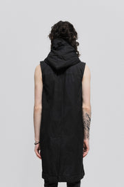 RICK OWENS - FW10 Long padded parka with a pointy hood