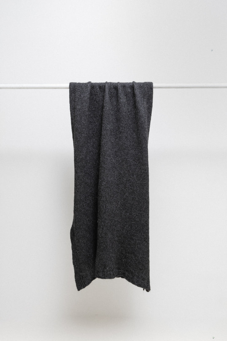 RICK OWENS - FW09 "CRUST" Giant alpaca wool scarf