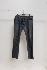 RICK OWENS DRKSHDW - Dirty blue Detroit cut denim (2010's)