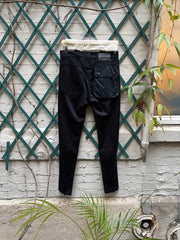 (Pre Sale) UNDERCOVER - SS19 “New Warrior” Slim cotton pants with leg zippers