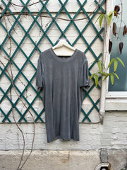 (New Arrival) BORIS BIDJAN SABERI 11 - Elongated cotton tee with stitching details