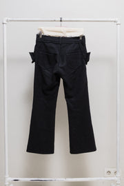 JUNYA WATANABE - FW03 Wide wool pants with bows