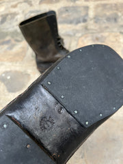 (New Arrival) CHRISTIAN PEAU - Lace up leather boots
