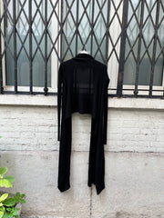 (New Arrival) RICK OWENS - FW07 « Exploder » Soft wool cardigan with extra long sides