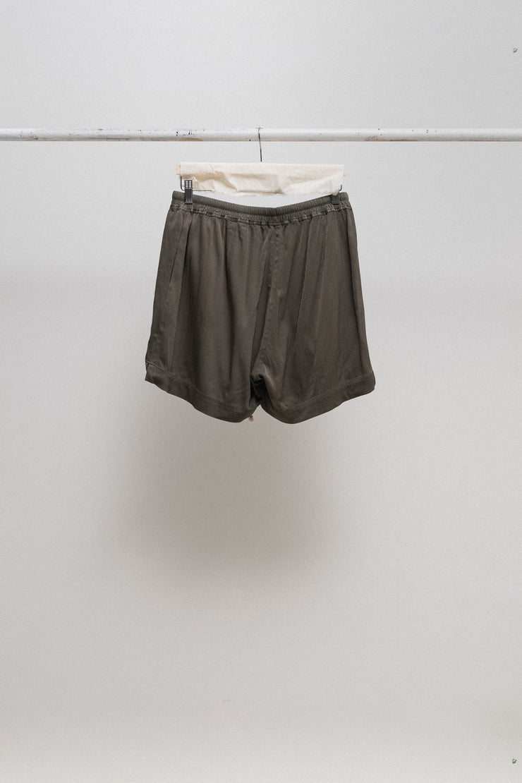 RICK OWENS - SS16 "CYCLOPS" Lightweight drawstring shorts