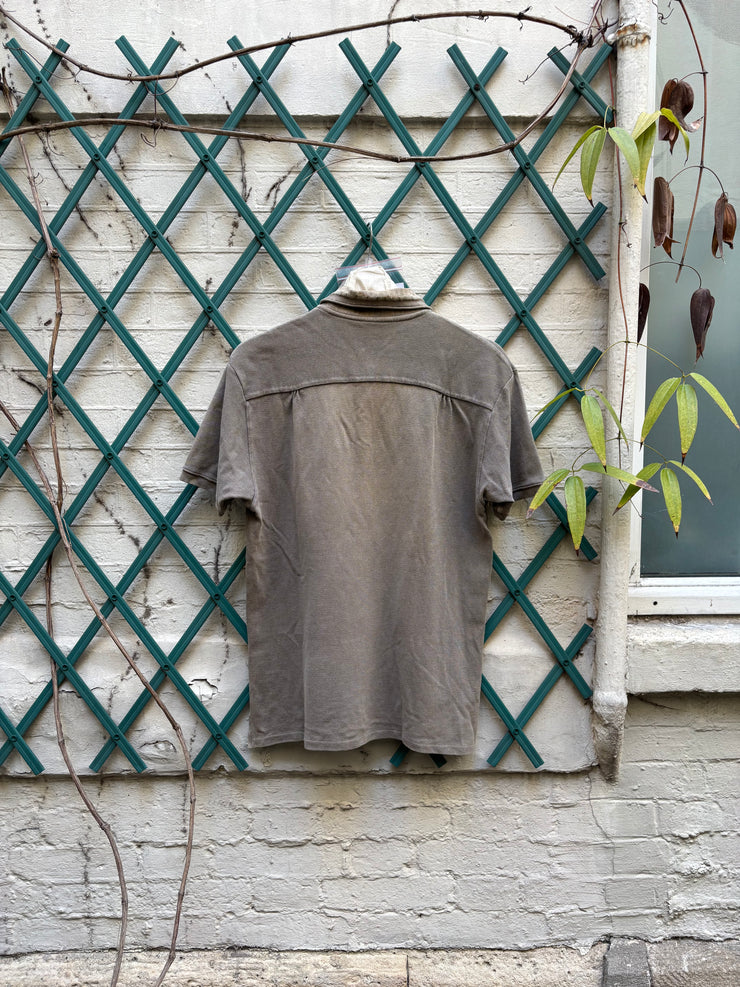 (New Arrival) KAPITAL - Polo shirt with concho buttons and studded bird detail