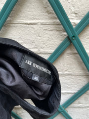 (New Arrival) ANN DEMEULEMEESTER - FW07 Silk and cotton vest with textured dot pattern