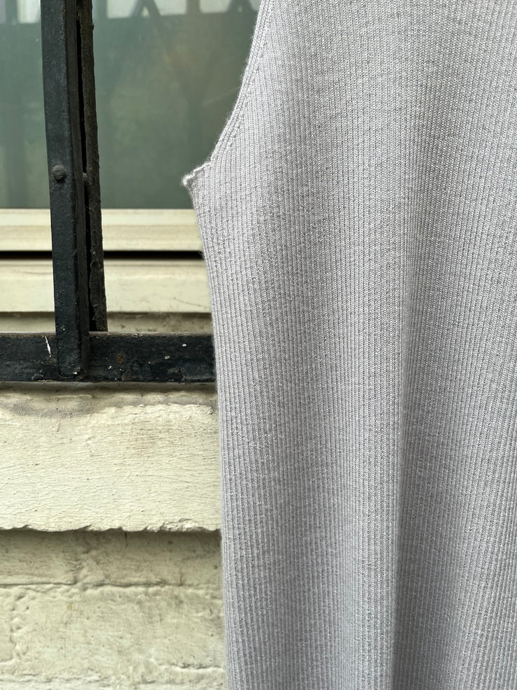 (New Arrival) HUN RICK OWENS - Cashmere lilac tank top
