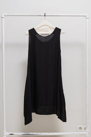 YOHJI YAMAMOTO Y'S - Rayon dress top with pockets