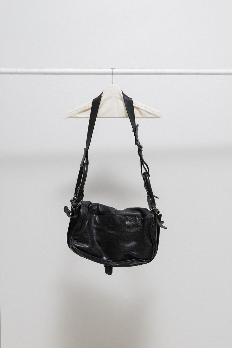 A.F VANDEVORST - Horse bit leather bag