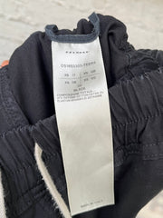 (New Arrival) RICK OWENS DRKSHDW - SS18 Cotton pod shorts with leg patches