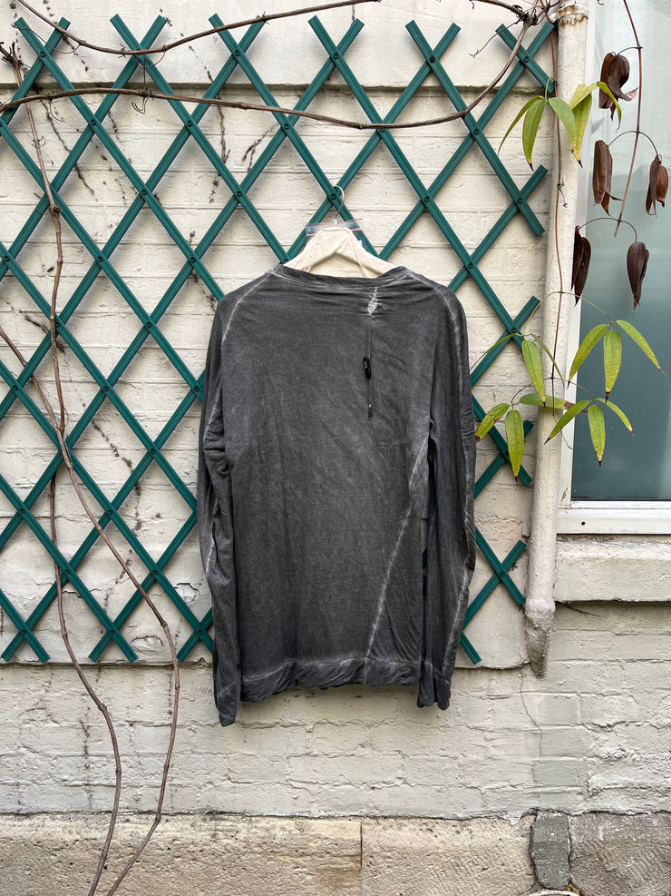 (New Arrival) BORIS BIDJAN SABERI - Double layer washed longsleeves top