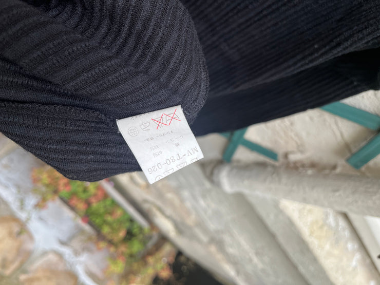 (New Arrival) Y’S FOR MEN - Cotton blend sweater with ribbed texture