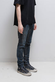 RICK OWENS DRKSHDW - Dirty blue Detroit cut denim (2010's)