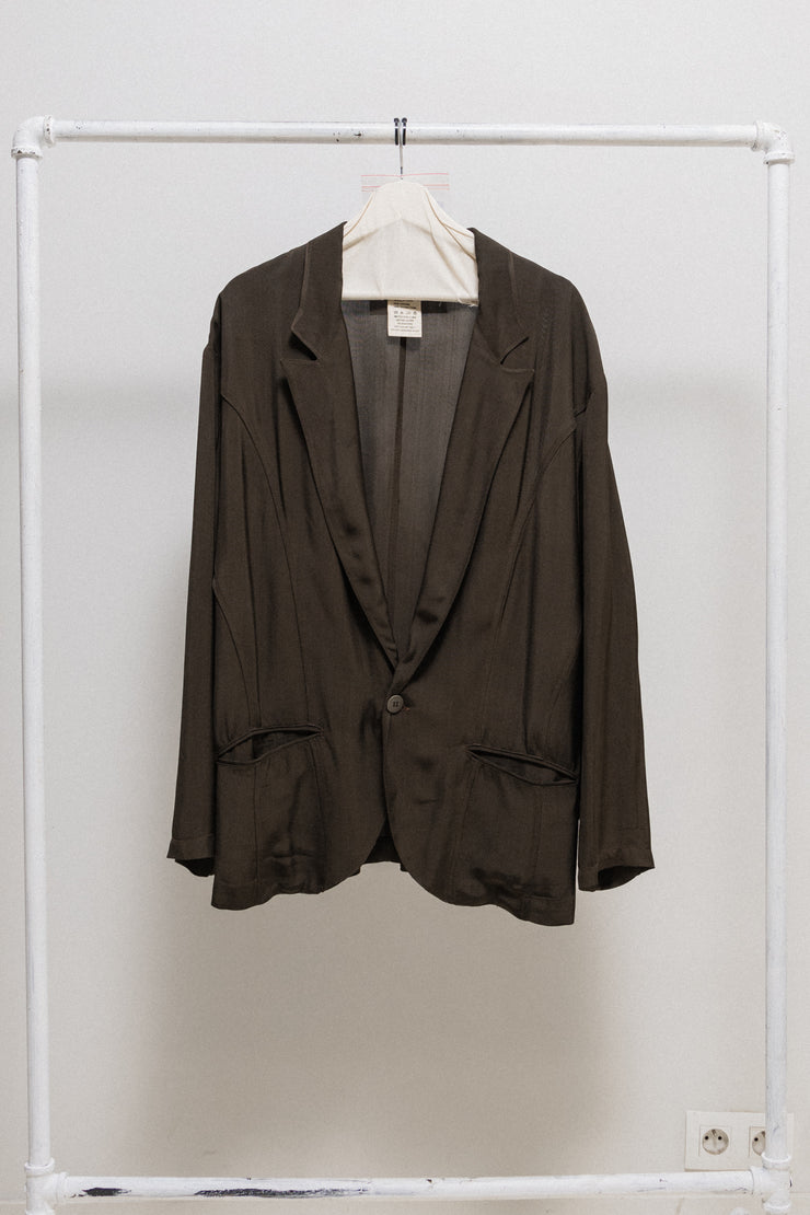 YOHJI YAMAMOTO - Early 1980’s Rayon yard light jacket