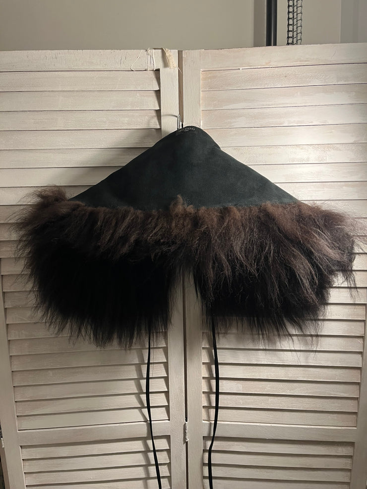 UDO EDLING - Fur collar made of goat from Transilvania (small size)