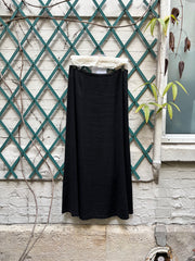 (New Arrival) ANN DEMEULEMEESTER - Late 90’s linen and cotton textured skirt